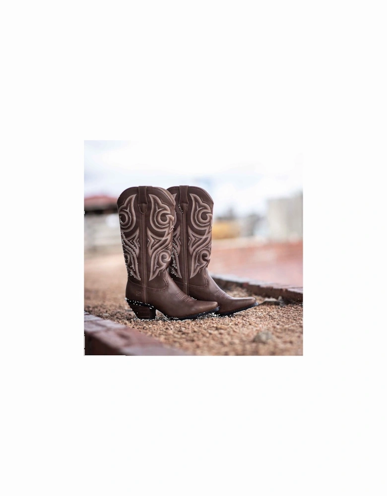 Crush Textile Women's Milk Chocolate Boots