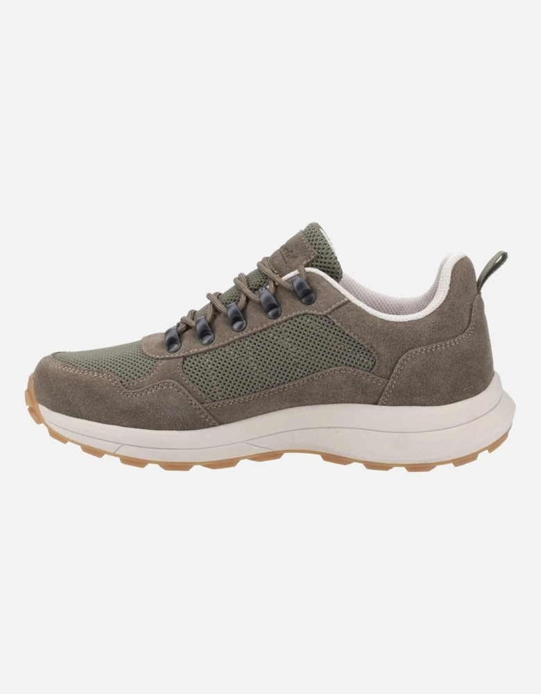 Elmfield Suede Mesh Men's Khaki Trainers