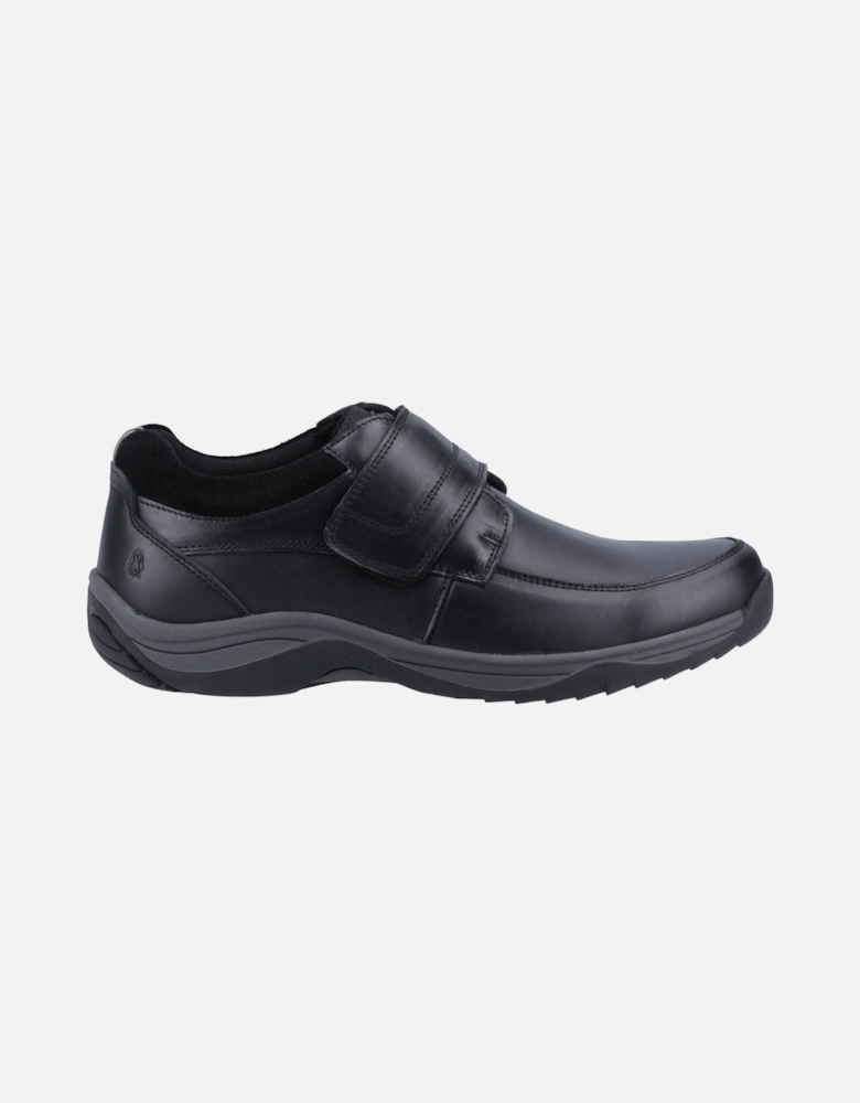 Douglas Leather Men's Black Moccasins Shoes