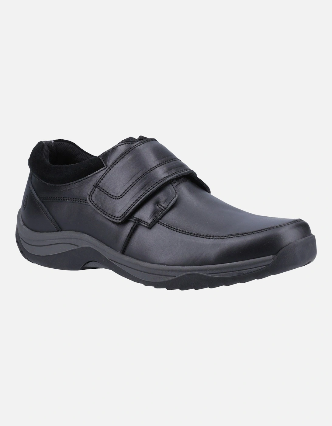 Douglas Leather Men's Black Moccasins Shoes, 6 of 5