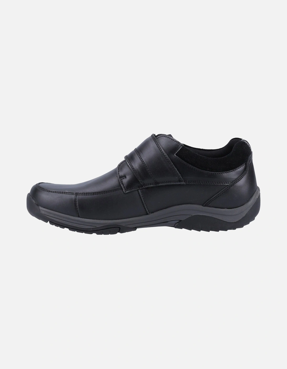 Douglas Leather Men's Black Moccasins Shoes