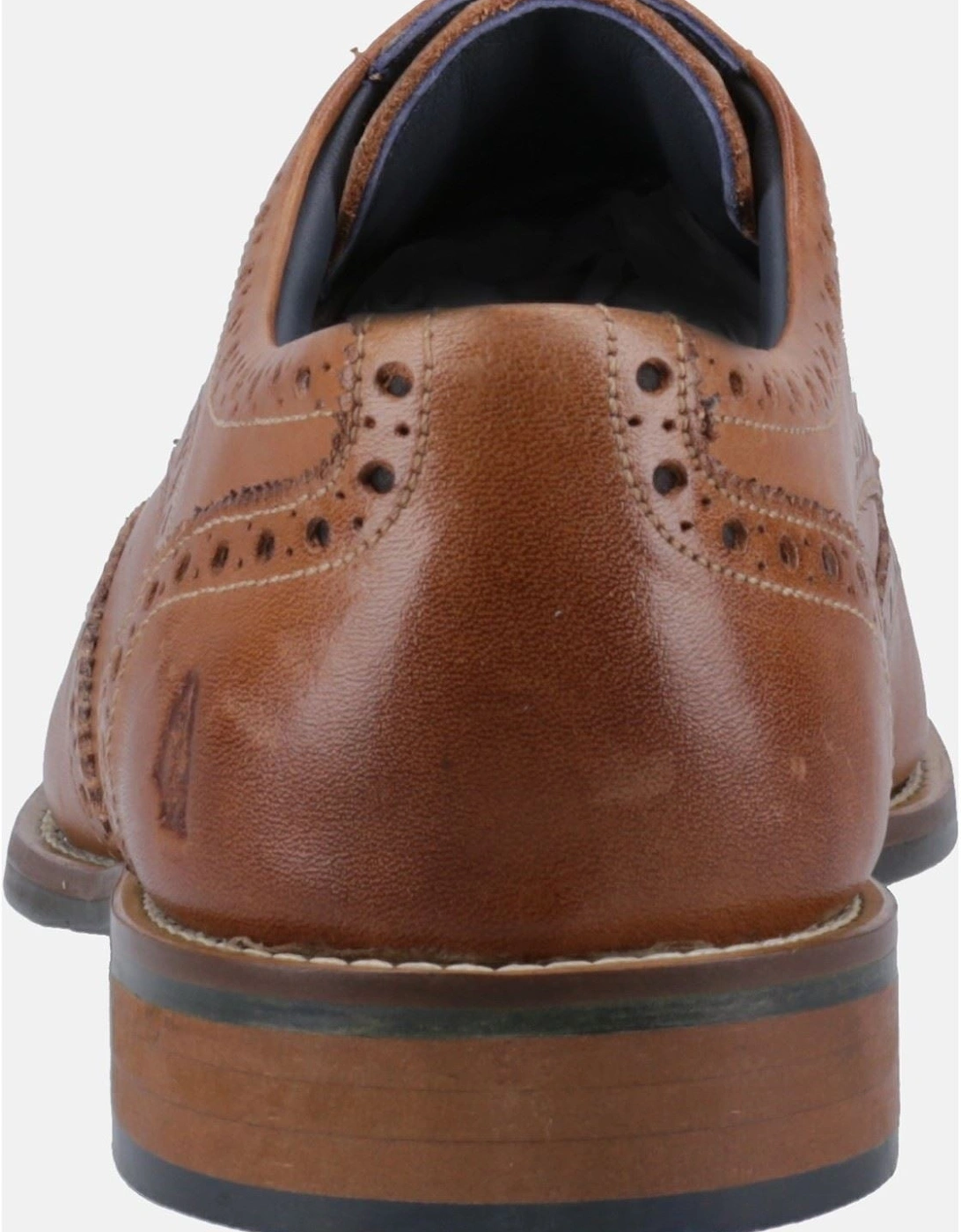 Dustin Brogue Leather Men's Tan Brogues Shoes