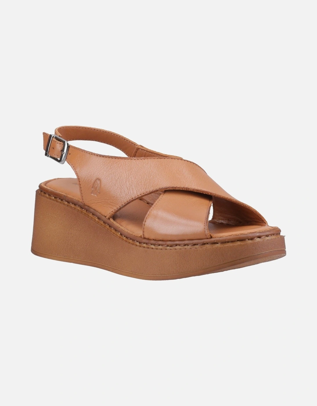 Bex Wedge Nubuck Women's Tan Wedges, 8 of 7
