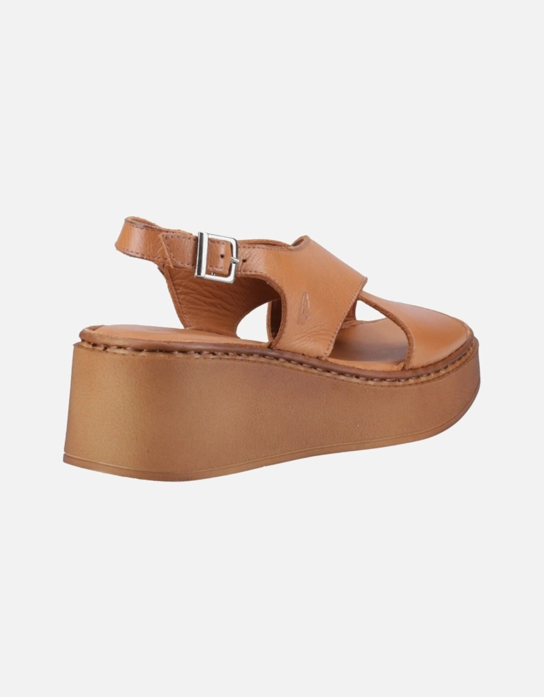 Bex Wedge Nubuck Women's Tan Wedges