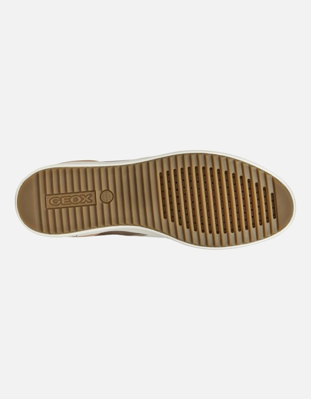 D BLOMIEE Women's Optic White/Nude Trainers