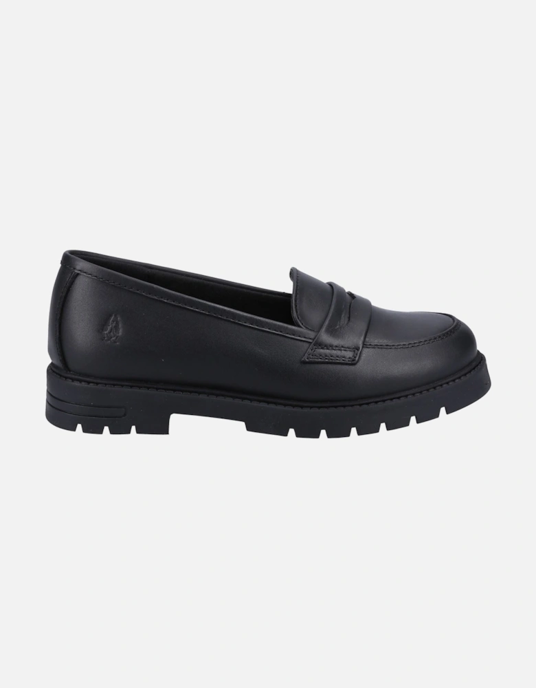 Hazel Loafer SNR Leather Girls's Black Loafers