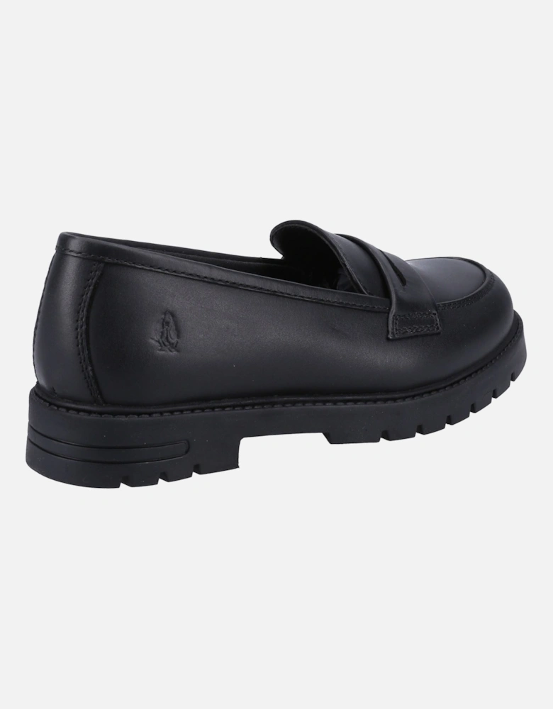 Hazel Loafer SNR Leather Girls's Black Loafers