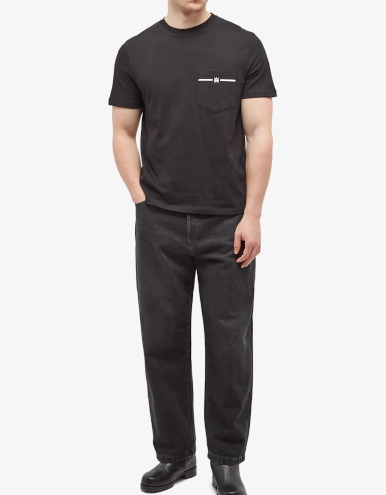 MA POCKET TEE BLACK