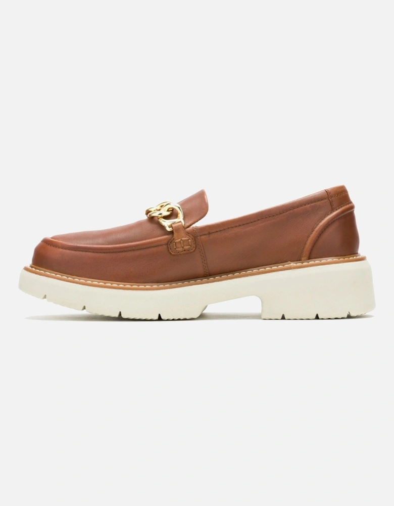 Jodie Leather Women's Cognac Loafers