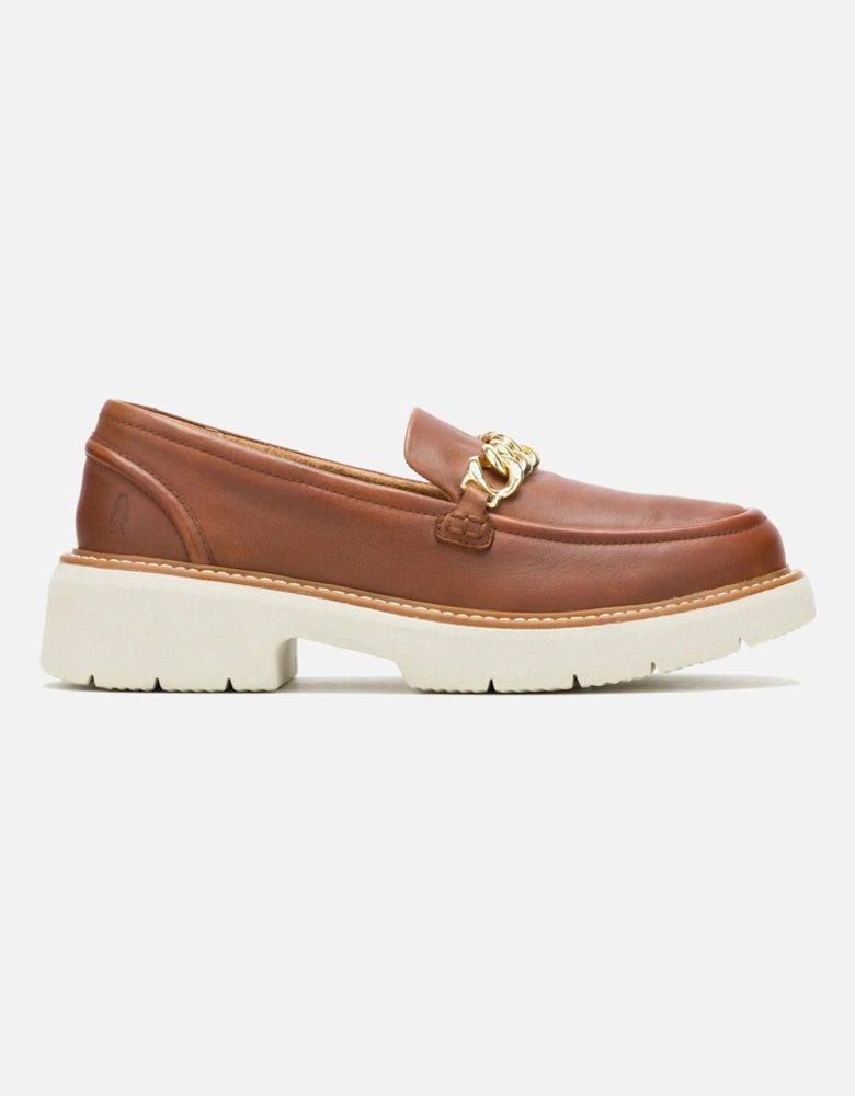 Jodie Leather Women's Cognac Loafers