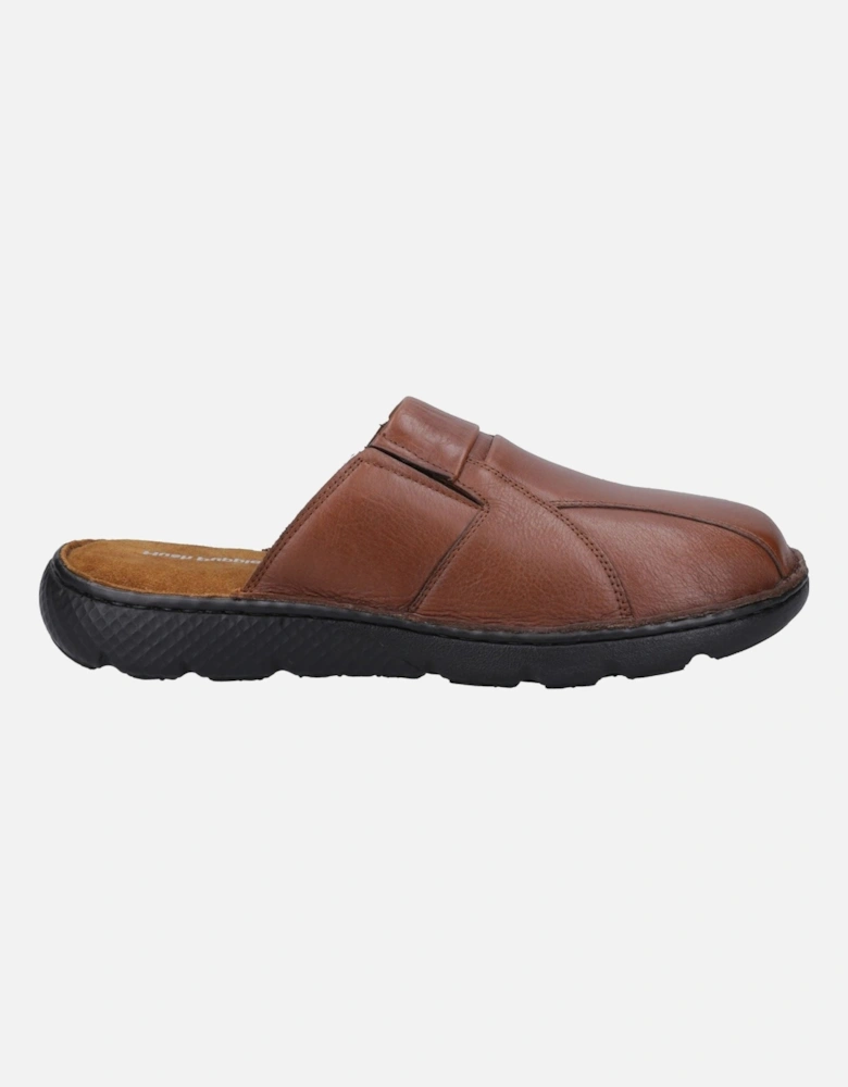 Carson Leather Men's Brown Mules