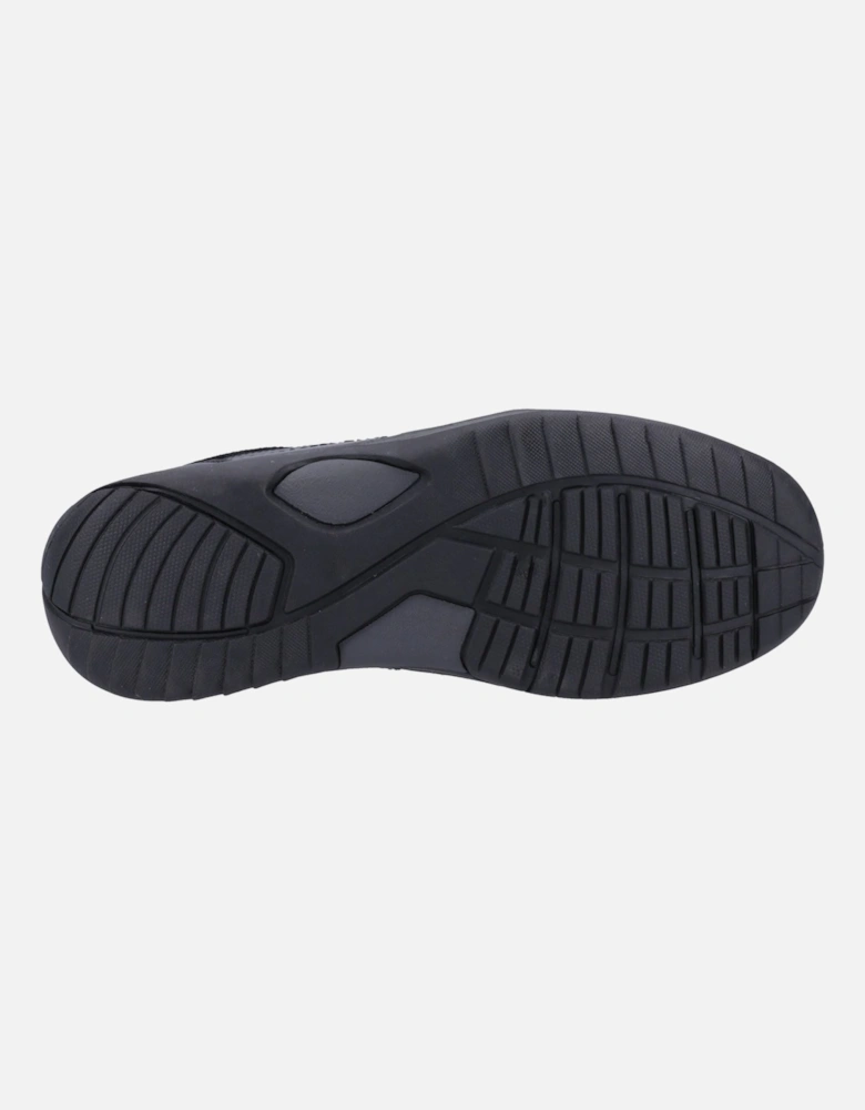 Donald Leather Men's Black Moccasins Shoes