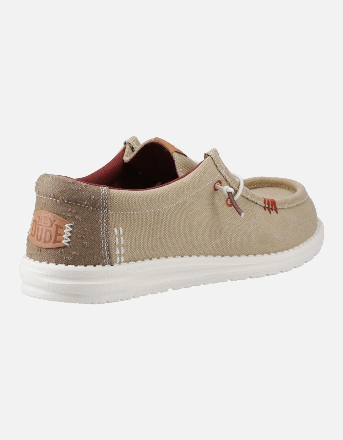 HEYDUDE Wally Workwear Polyester Blend Men's Incense/Multi Moccasins Shoes