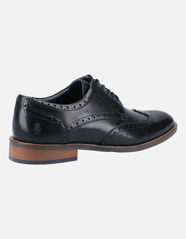 Dustin Brogue Leather Men's Black Brogues Shoes