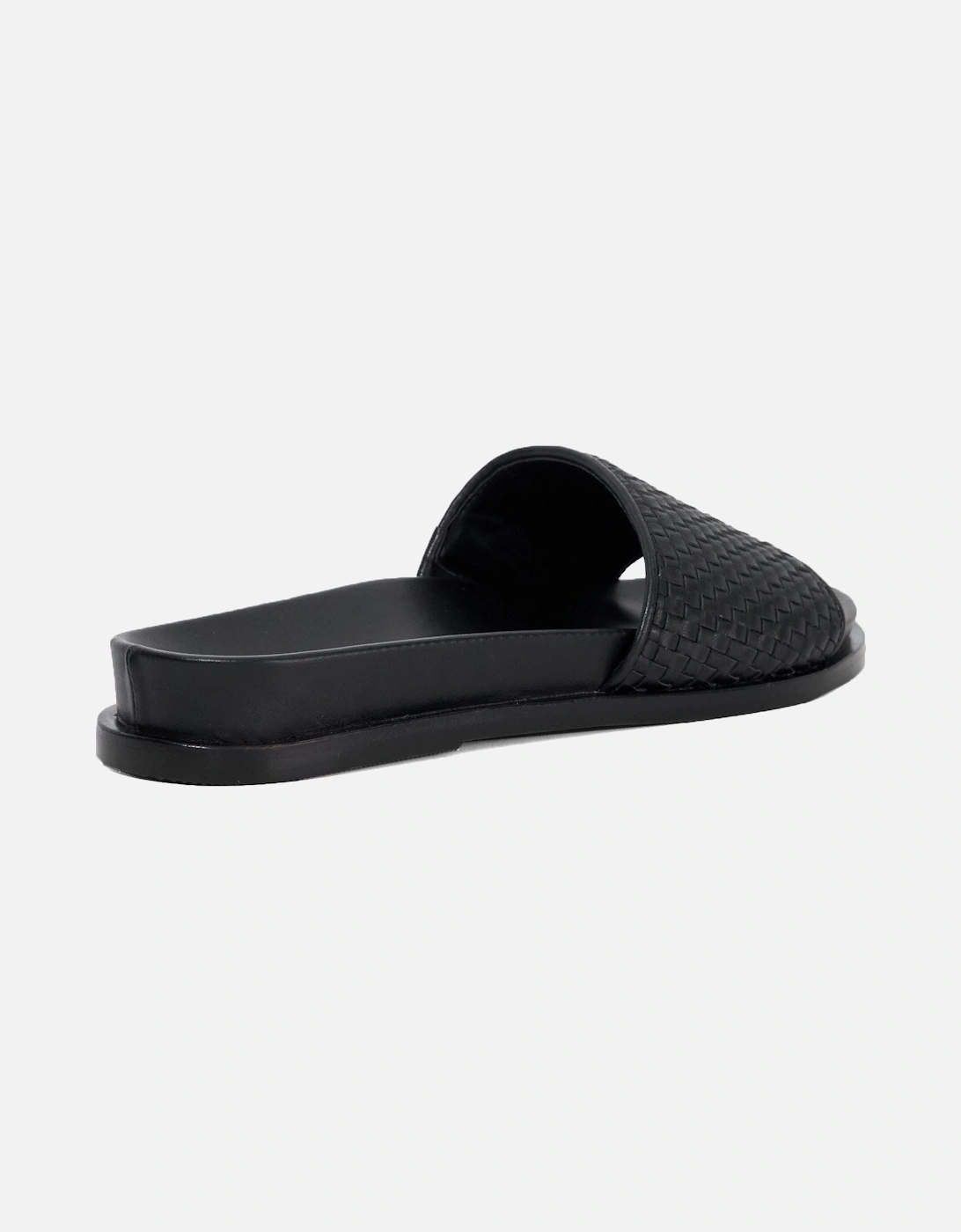 Dune Lilas Women's Black Sandals