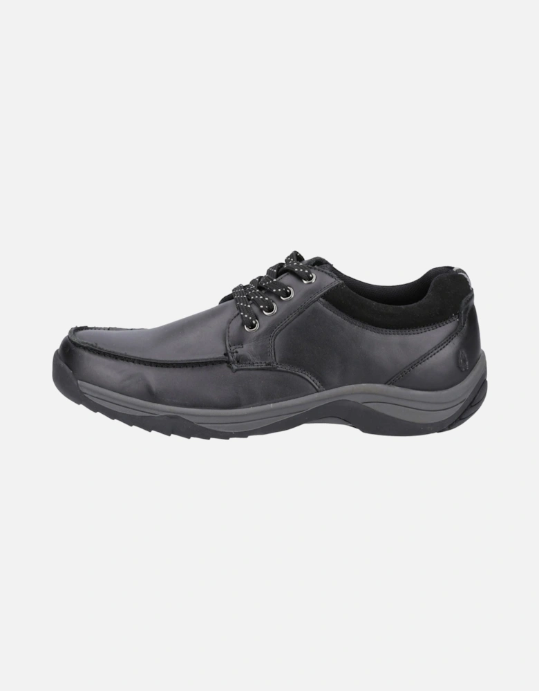 Derek Leather Men's Black Lace-Up Shoes
