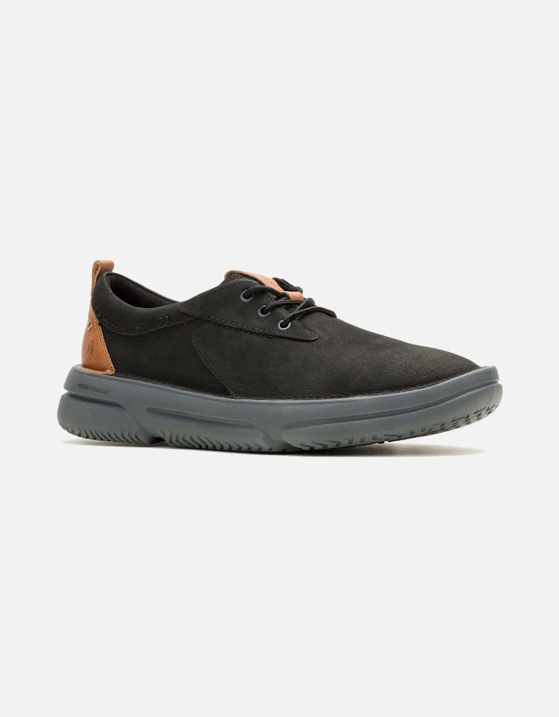 Baylor Leather Men's Black/Black Lace-Up Shoes, 10 of 9