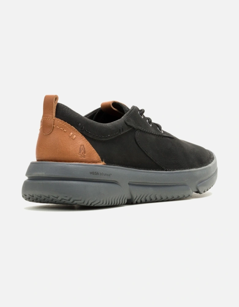 Baylor Leather Men's Black/Black Lace-Up Shoes