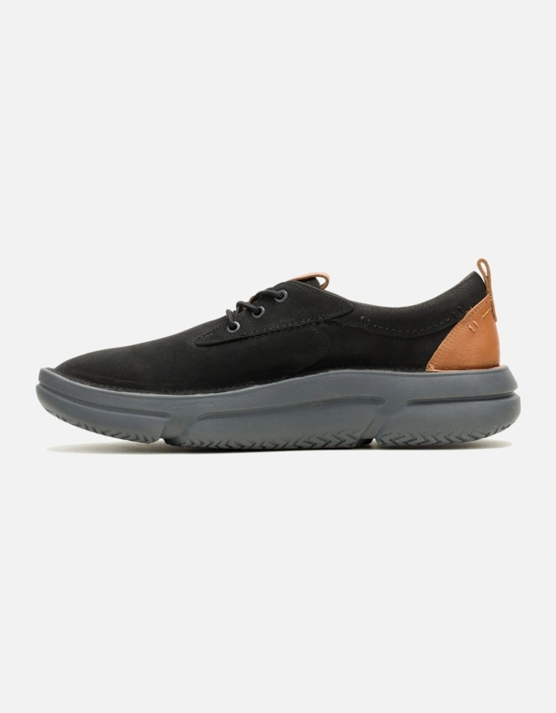 Baylor Leather Men's Black/Black Lace-Up Shoes