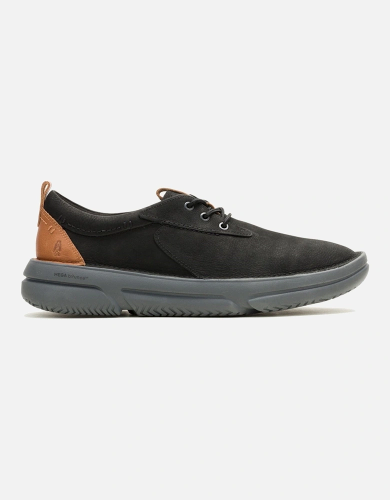 Baylor Leather Men's Black/Black Lace-Up Shoes