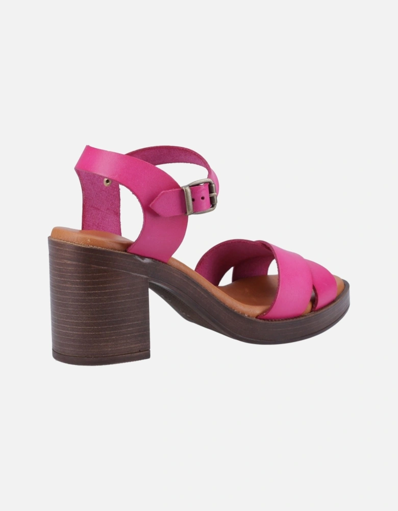 Georgia Leather Women's Pink Sandals