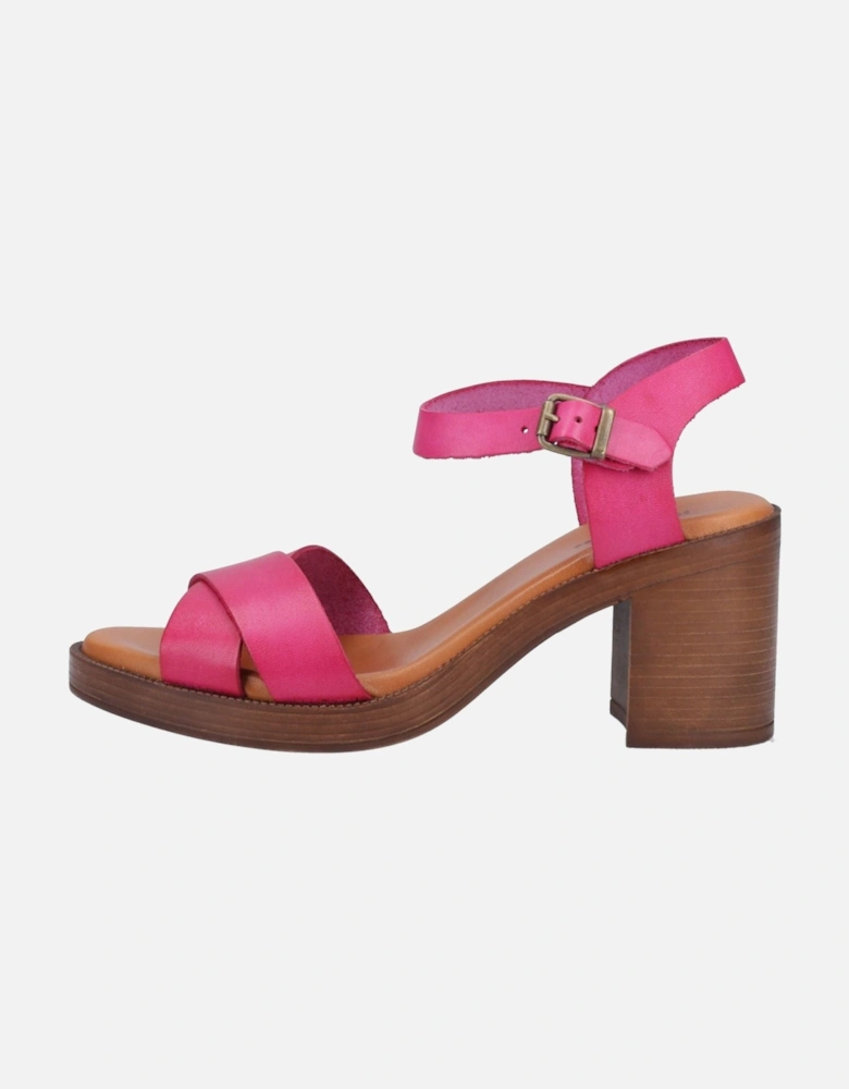 Georgia Leather Women's Pink Sandals