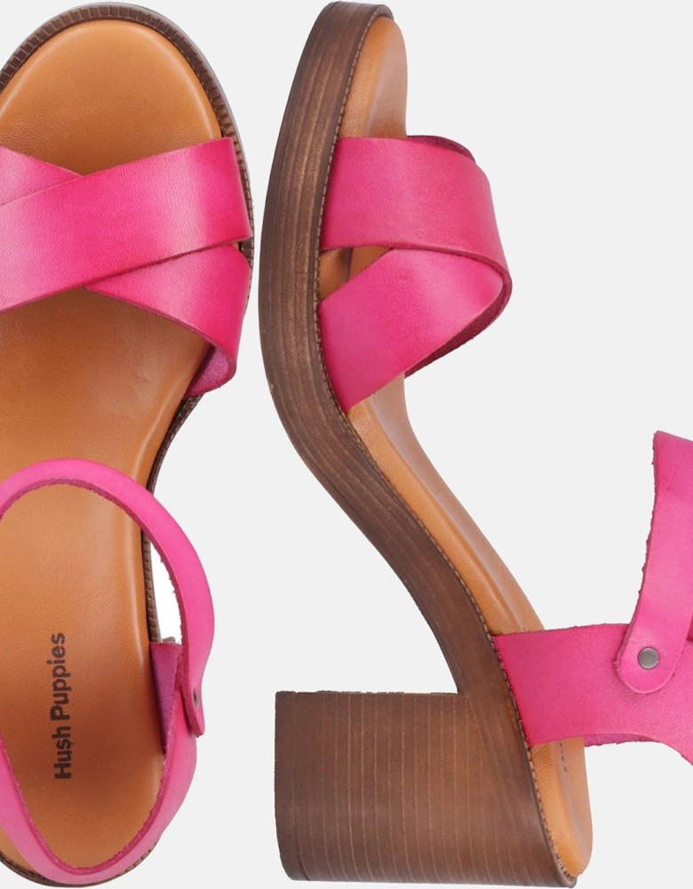 Georgia Leather Women's Pink Sandals