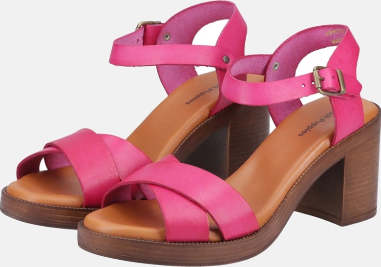 Georgia Leather Women's Pink Sandals