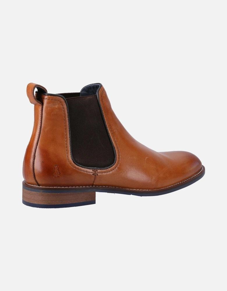 Diego Chelsea Leather Men's Tan Boots
