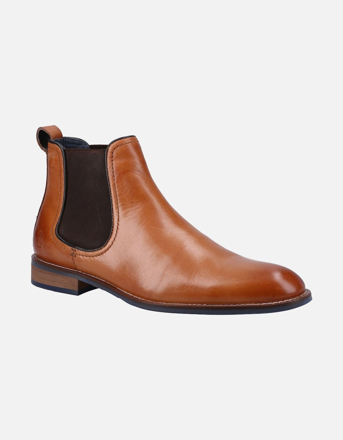Diego Chelsea Leather Men's Tan Boots, 5 of 4