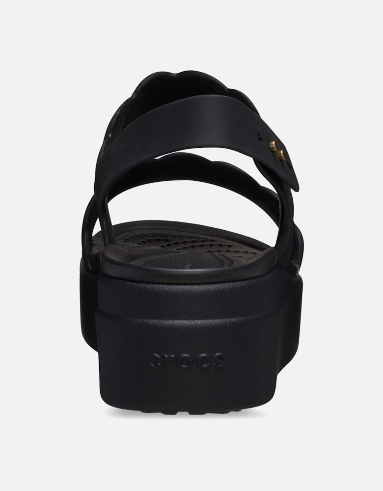 Brooklyn Woven Thermoplastic Women's Black/Black Sandals