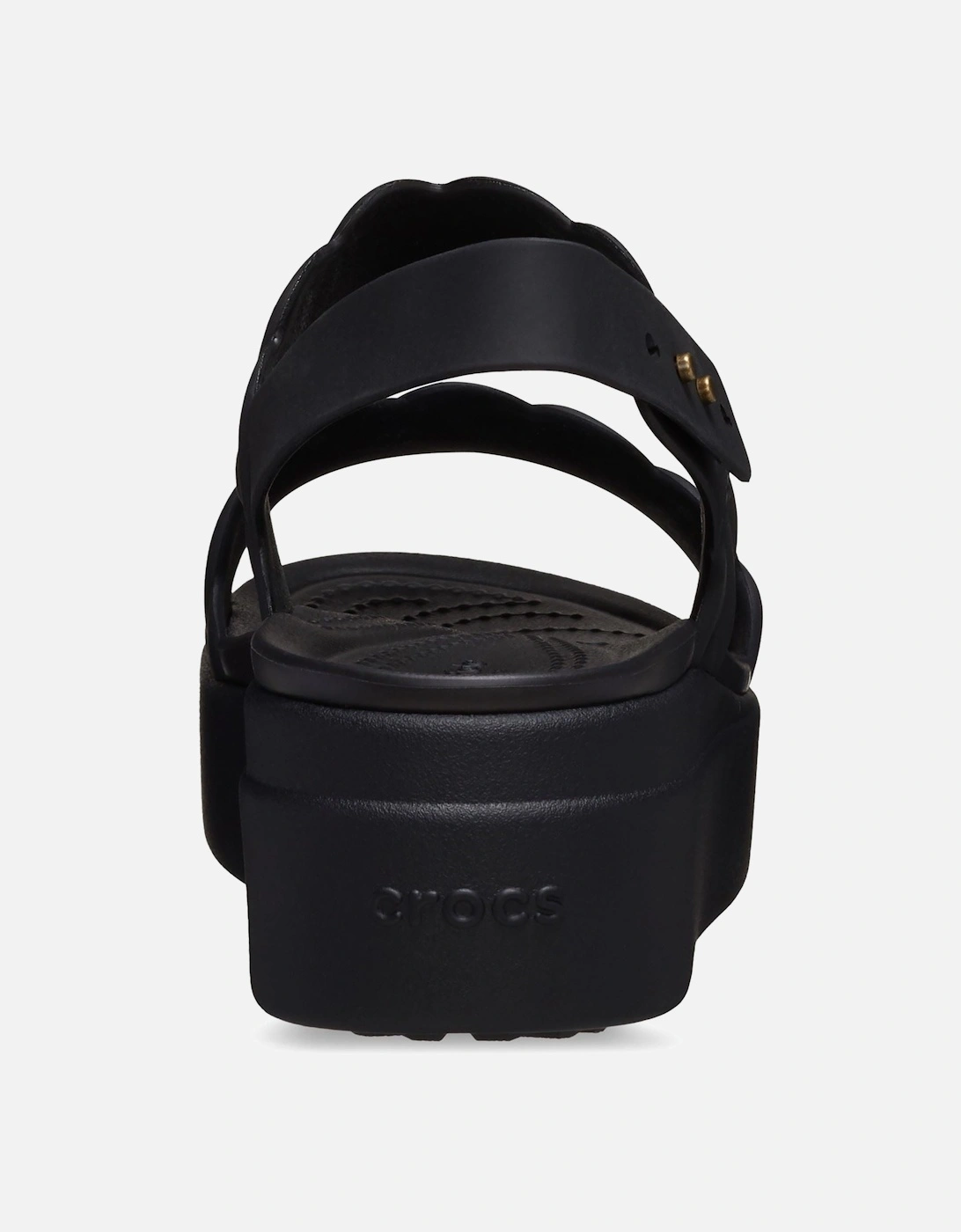 Brooklyn Woven Thermoplastic Women's Black/Black Sandals