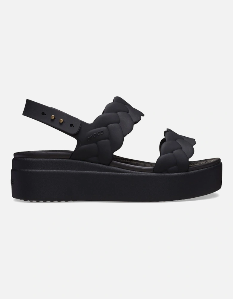 Brooklyn Woven Thermoplastic Women's Black/Black Sandals