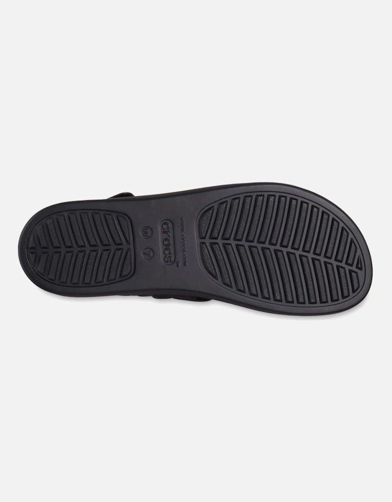 Brooklyn Woven Thermoplastic Women's Black/Black Sandals