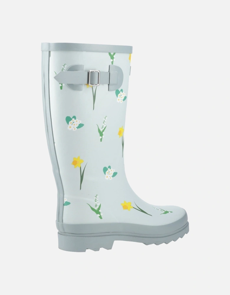 Wildflower Tall Rubber Women's Mint Wellington Boots