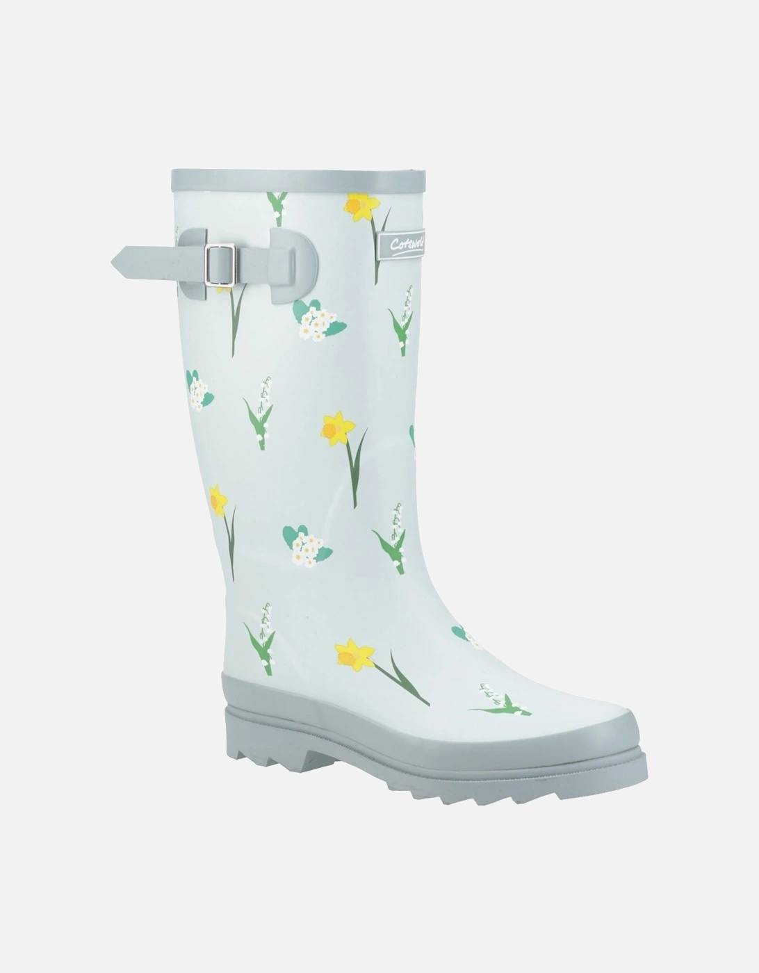 Wildflower Tall Rubber Women's Mint Wellington Boots, 10 of 9