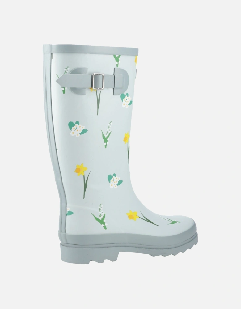 Wildflower Tall Rubber Women's Mint Wellington Boots
