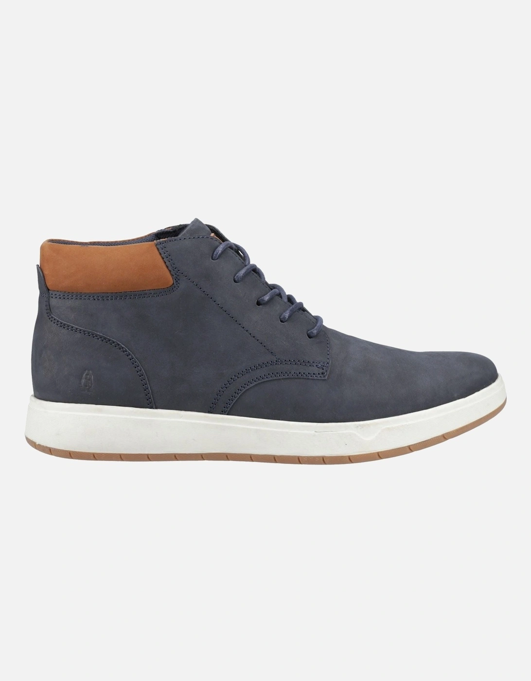 Bronko Chukka Leather Men's Navy Boots