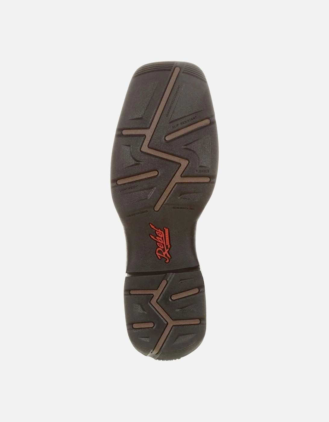Rebel Leather Men's Saddlehorn/Clover Boots