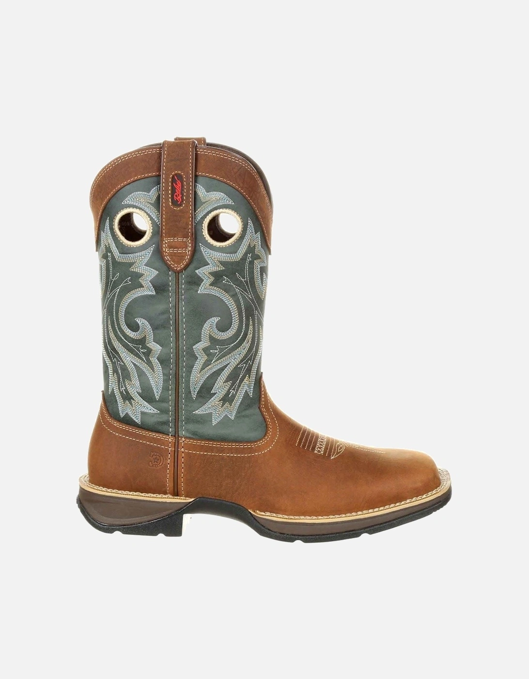 Rebel Leather Men's Saddlehorn/Clover Boots
