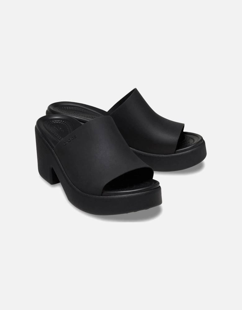Brooklyn Heel Women's Black Sandals