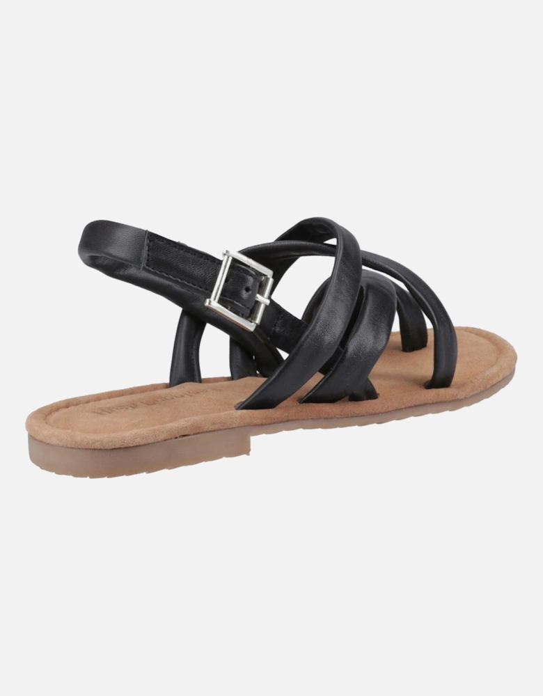 Hope Leather Women's Black Sandals
