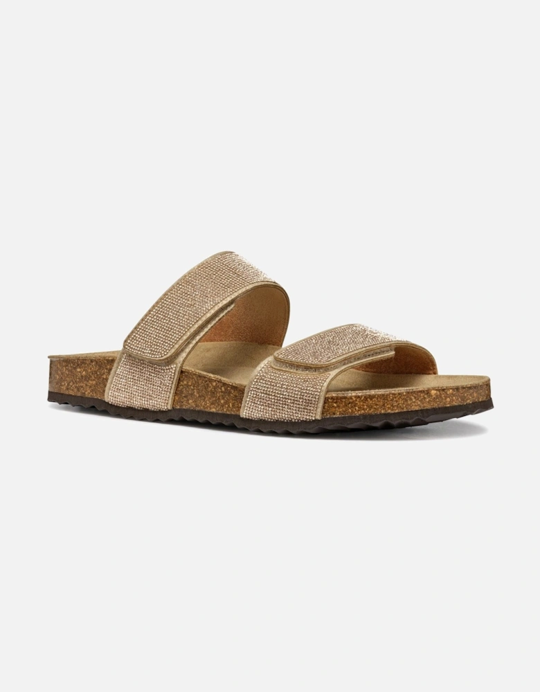 D BRIONIA R Women's Rose Gold Sandals
