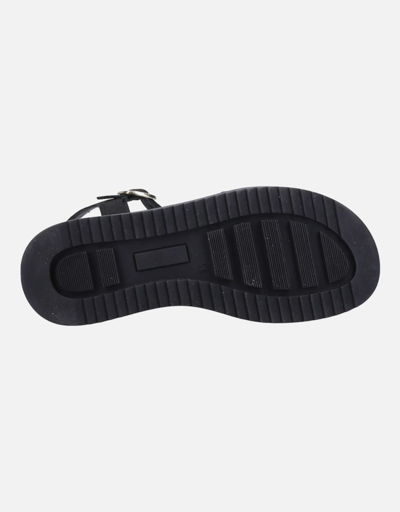 Cassie Nubuck Women's Black Sandals