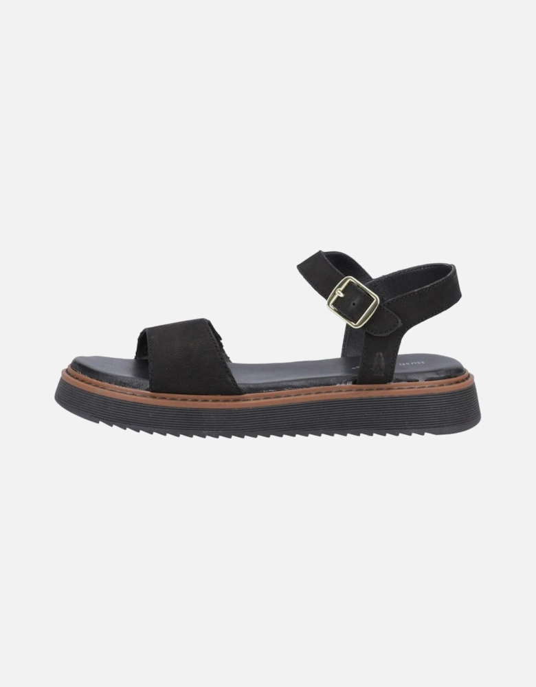 Cassie Nubuck Women's Black Sandals
