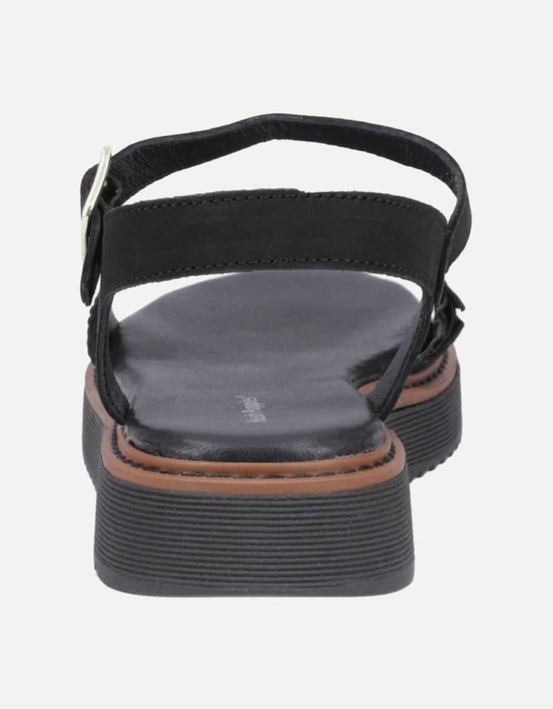 Cassie Nubuck Women's Black Sandals