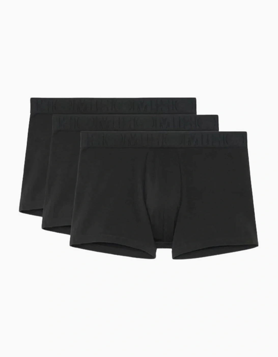 Hom Men's Black Boxerlines 3-Pack Basic Boxer Briefs,  37/36/32 Xl