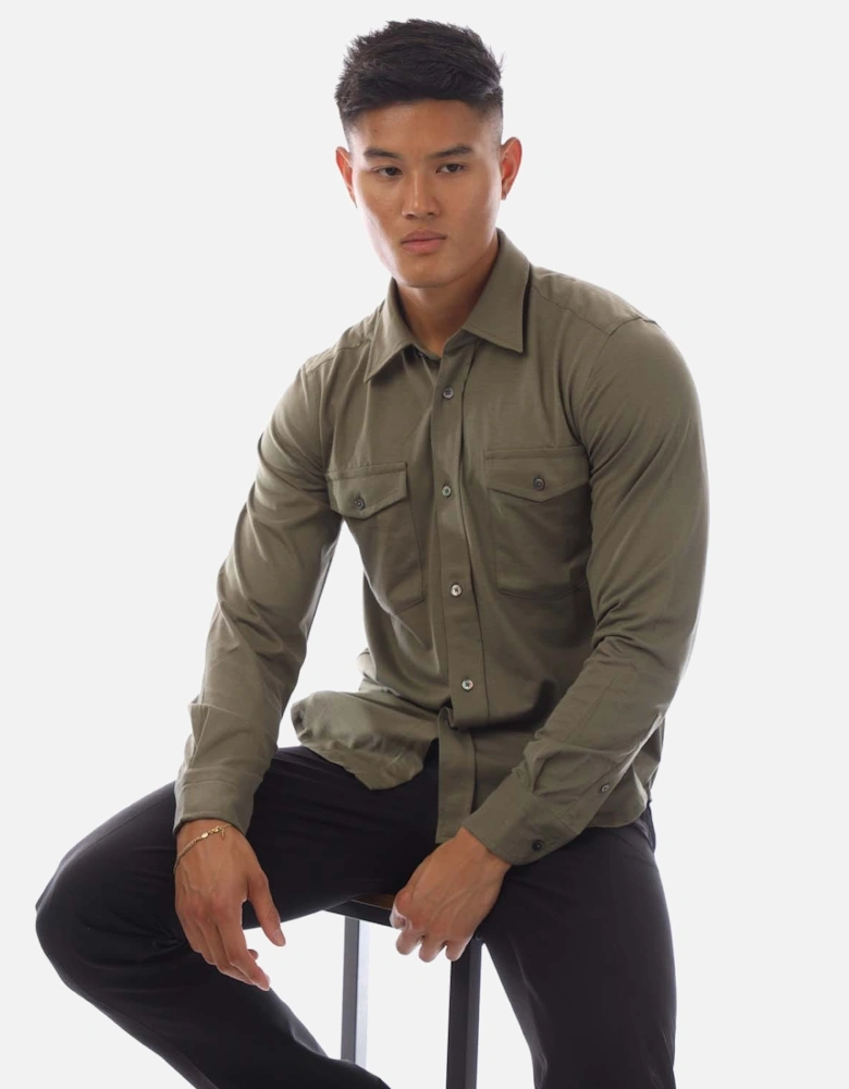 Silk Cotton Blend Shirt