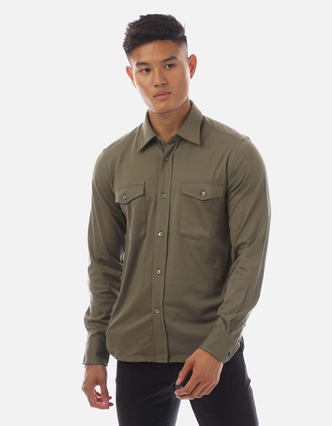 Silk Cotton Blend Shirt, 5 of 4