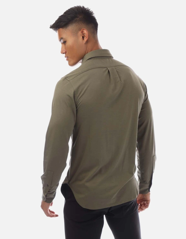 Silk Cotton Blend Shirt